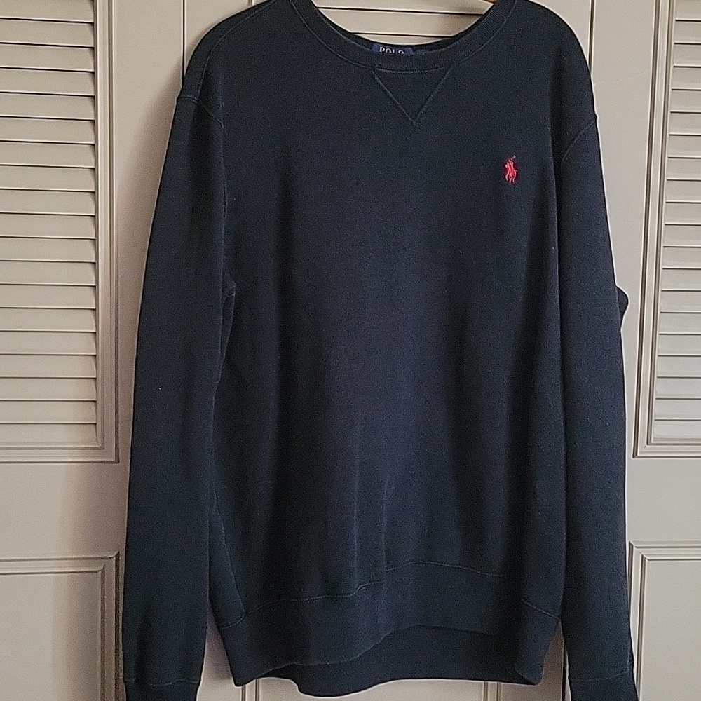 Black Ralph Lauren Polo sweater large